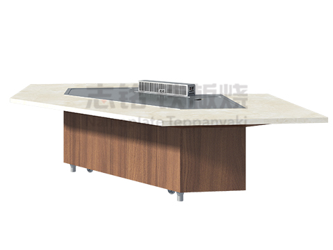 弓形（馬蹄形）鐵板燒設備 圖2